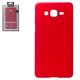 Чехол Nillkin Super Frosted Shield для Samsung G532 Galaxy J2 Prime, красный, с подставкой, матовый, пластик, #6902048134805