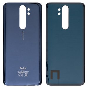 Задня панель корпуса для Xiaomi Redmi Note 8 Pro, чорна, M1906G7I, M1906G7G