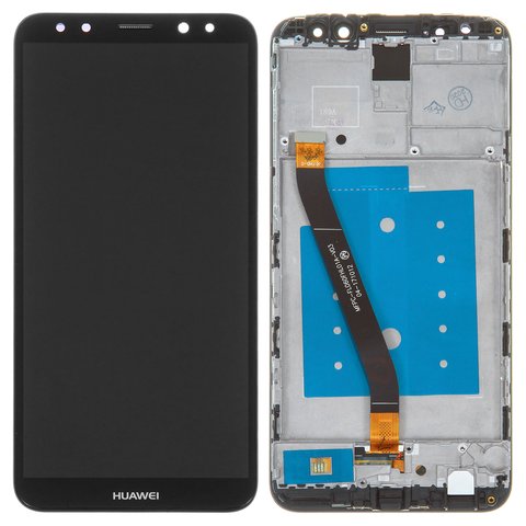 Дисплей для Huawei Mate 10 Lite, черный, с рамкой, High Copy, RNE L01 RNE L21