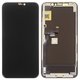 Дисплей для iPhone 11 Pro, черный, с рамкой, High Copy, (OLED), GX OEM hard