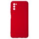 Чехол для Samsung A037 Galaxy A03s, красный, Original Soft Case, силикон, red (14)