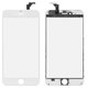 Сенсорный экран для iPhone 6S Plus, с рамкой, с ОСА-пленкой, белый, Copy