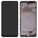Дисплей для Samsung M325 Galaxy M32, черный, с рамкой, High Copy, original LCD size, (OLED)