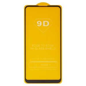 Защитное стекло для Samsung A115 Galaxy A11, M115 Galaxy M11, совместимо с чехлом, Full Glue, без упаковки , черный