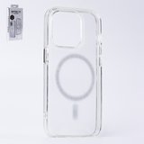 Чохол MagSafe Space для iPhone 14 Pro, прозорий, магнітний, силікон