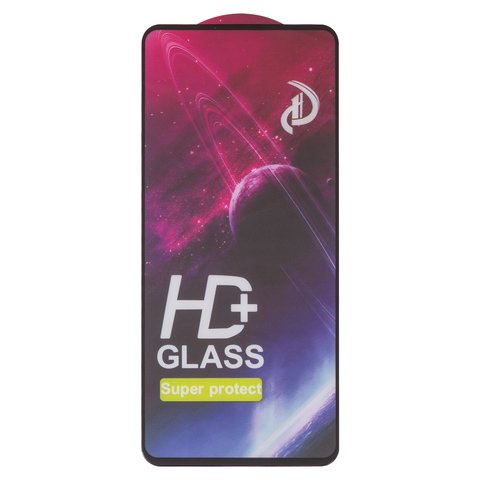 Защитное стекло All Spares для Xiaomi Mi 10T, Mi 10T Pro, Redmi K30s, совместимо с чехлом, Full Glue, черный, cлой клея нанесен по всей поверхности