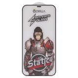 Захисне скло Gorilla для Apple iPhone 12 Pro Max, сумісне з чохлом, Full Glue, Anti-Static, чорний