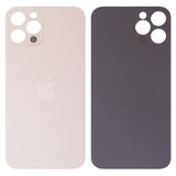 Задняя панель корпуса для iPhone 12 Pro, золотистая, не нужно снимать стекло камеры, Original (PRC), big hole