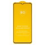 Защитное стекло для Motorola Moto G8 Power Lite XT2055-2, совместимо с чехлом, Full Glue, (без упаковки), черный