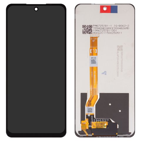 Дисплей для Oppo A5, A5 Pro 4G CPH2711 , A5 Pro 5G CPH2695 , A5x, чорний, без рамки, High Copy, FPC HM067HAA00 A
