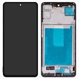 Дисплей для Samsung M546 Galaxy M54, чорний, з рамкою, Original (PRC)