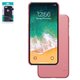 Case Nillkin Super Frosted Shield compatible with iPhone XS Max, (pink, with support, with logo hole, matt, plastic) #6902048164734