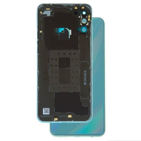 Panel trasero de carcasa puede usarse con Huawei Honor Play 9A, azul claro, con vidrio de cámara, blue water Emerald, MOA AL00 MOA TL00 MED AL20 MOA AL20
