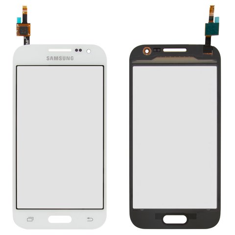 Cristal táctil puede usarse con Samsung G360H DS Galaxy Core Prime, blanco