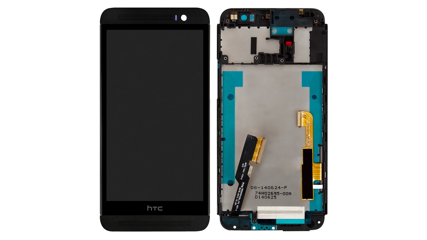 Lcd Compatible With Htc One E8 Dual Sim Black All Spares