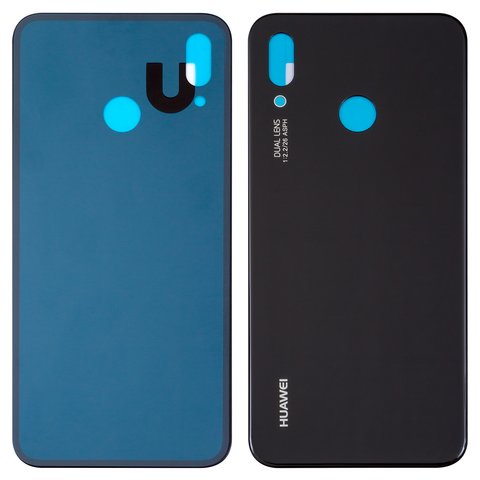 Housing Back Cover compatible with Huawei P20 Lite, black 