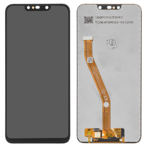 LCD compatible with Huawei Nova 3i, P Smart Plus, black, grade B, without frame, Copy 