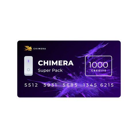 Chimera Super Function Pack 1000 créditos 