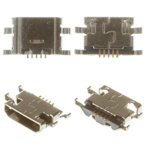 Charge Connector compatible with Lenovo Tab 4 TB 8504F 8", 5 pin, micro USB type B 