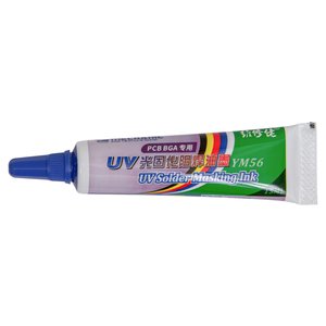 Máscara de soldadura Mechanic YM56, roja, 15 ml, UV