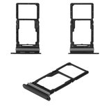 SIM Card Holder compatible with Samsung A336 Galaxy A33 5G, (black)