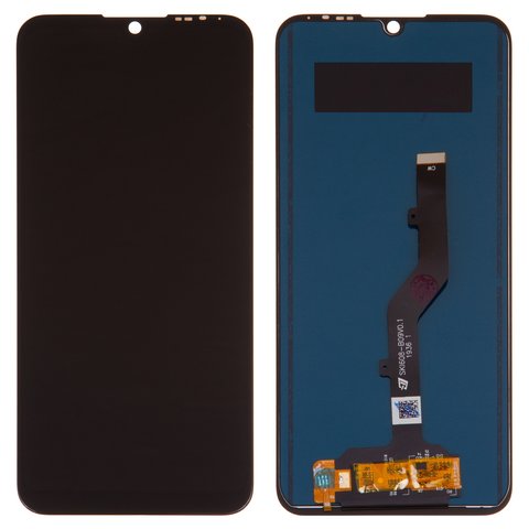 LCD compatible with ZTE Blade A5 2020 , Blade A7 2019  , Blade A7 2020  , black, without frame, Original PRC #SKI608 B09 V0.1