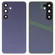 Housing Back Cover compatible with Samsung S926 Galaxy S24 Plus, (purple, with camera lens, cobalt violet)