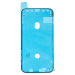 LCD Sticker compatible with Apple iPhone 11, iPhone XR, Original, black, adhesive 