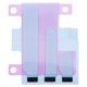Battery Sticker compatible with Apple iPhone 16 Pro