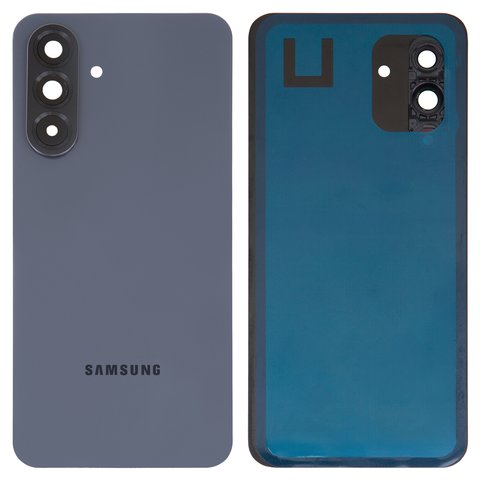 Housing Back Cover compatible with Samsung A566 Galaxy A56, gray, with camera lens, graphite 