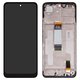 LCD compatible with Xiaomi Redmi 13, (black, with frame, High Copy)