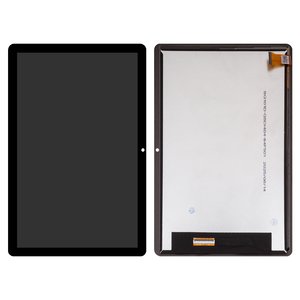 Pantalla LCD puede usarse con Doogee T10S; Blackview Oscal Pad 10, negro, sin marco, High Copy