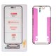 Touchscreen G+OCA PRO compatible with iPhone 14 Pro Max, (with OCA film, with frame, black, without microcircuit)