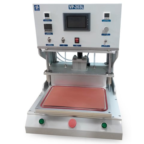 LCD Module Gluing Machine VP 203L, vacuum, for LCDs up to 13", with vacuum pump 