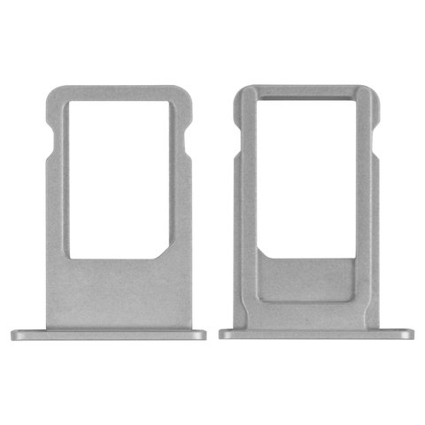 SIM Card Holder compatible with Apple iPhone 6S, silver 