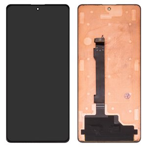 LCD compatible with Xiaomi Poco X5 Pro, Redmi Note 12 Pro 5G, Redmi Note 12 Pro Plus, black, without frame, original change glass 