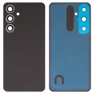 Housing Back Cover compatible with Samsung S721 Galaxy S24 FE, black, with camera lens, graphite 