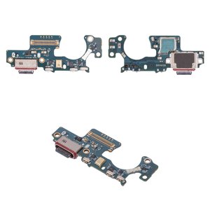 Flat Cable compatible with Samsung F741 Galaxy Z Flip6, charge connector, with components, Original PRC , charging board 