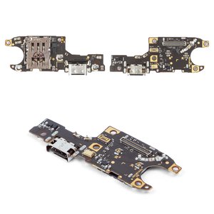 Flat Cable compatible with Huawei Honor 200, charge connector, with components, Original PRC , charging board 