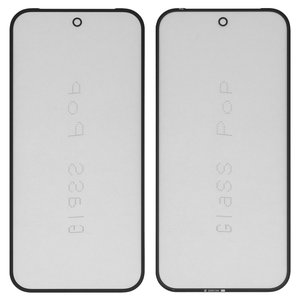 Housing Glass G+OCA PRO compatible with Google Pixel 9, with OCA film, black 