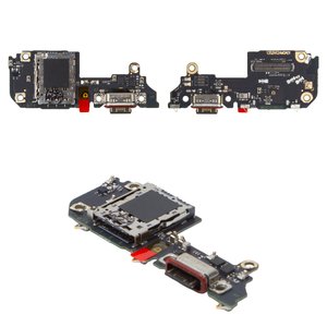 Flat Cable compatible with Xiaomi 14T, charge connector, with components, Original PRC , charging board 