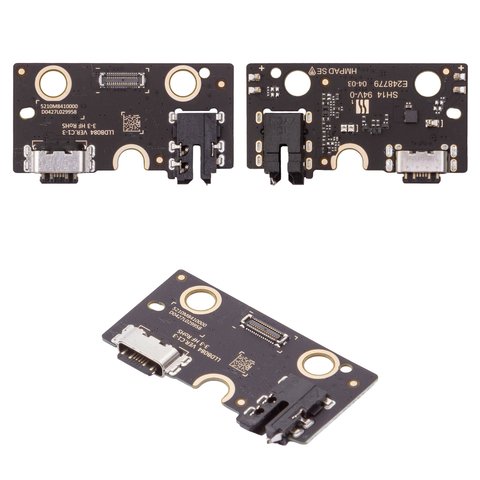 Flat Cable compatible with Xiaomi Redmi Pad SE 11", charge connector, with components, Original PRC , charging board, 23073RPBFG 