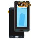 Pantalla LCD puede usarse con Samsung J710 Galaxy J7 (2016), negro, sin marco, original (vidrio reemplazado)