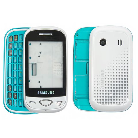 Carcasa puede usarse con Samsung B3410, High Copy, blanco