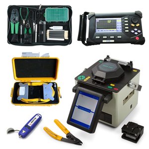 Juego de herramientas para redes de fibra óptica