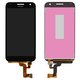 Pantalla LCD puede usarse con Huawei Ascend G7, negro, sin marco