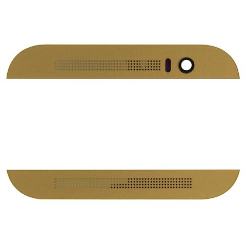 Panel superior + inferior de la carcasa puede usarse con HTC One M8, dorada