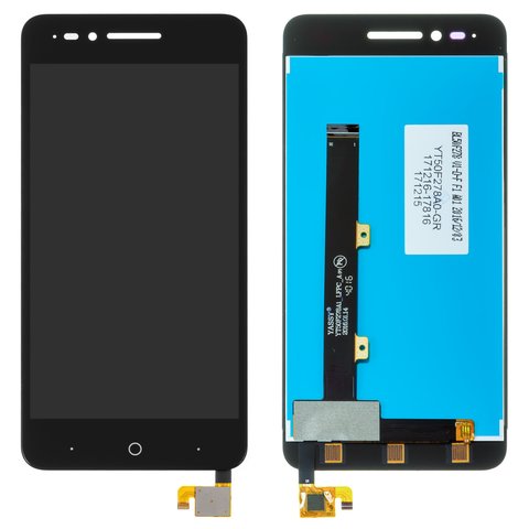 Pantalla LCD puede usarse con ZTE Blade A610, negro, Original PRC