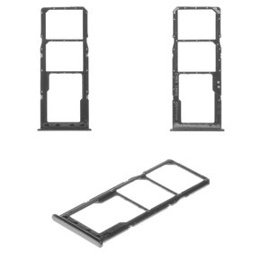 Sujetador de tarjeta SIM puede usarse con Samsung A207F DS Galaxy A20s, A307F DS Galaxy A30s, negro