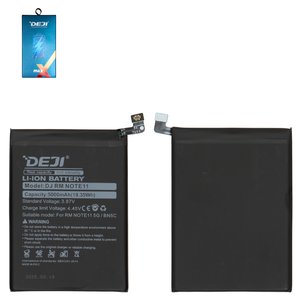 Batería Deji BN5C puede usarse con Xiaomi Poco M4 Pro 5G, Redmi Note 11T 5G, Li ion, 3.87 V, 5000 mAh